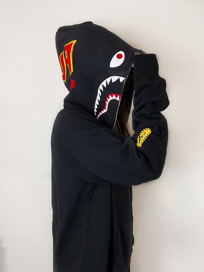 BAPE PONR鯊魚連帽外套1/30新發售-GS小蜜酥日本潮流代購