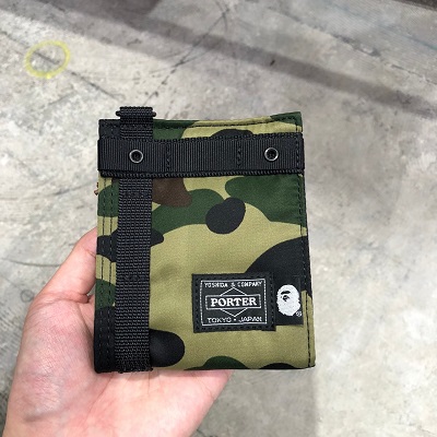 BAPE X PORTER聯名迷彩錢包0919新發售-GS小蜜酥日本潮流代購